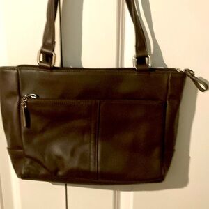 Giani Bernini Brown Double-handle Handbag